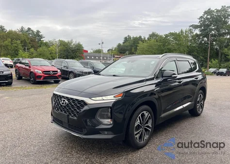 2019 Hyundai Santa Fe Limited/Ultimate z USA, uszkodzony, nr VIN 5NMS5CAA5KH040953